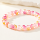 Hawaiian Summer Agate Crystal Bracelet